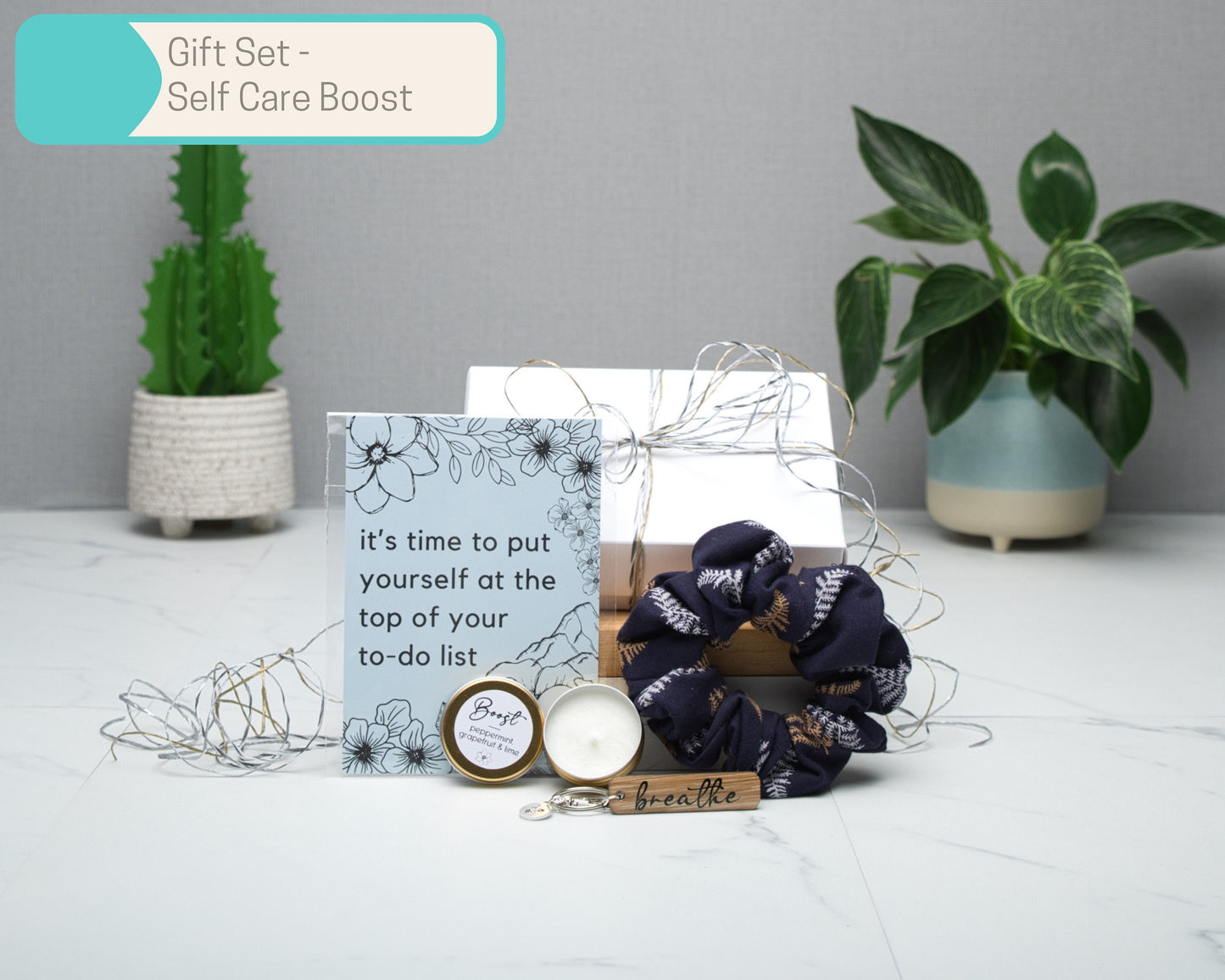 Custom Put Yourself at Top of Your To-Do List Faux Leather Bookmark, Handmade Pastel Gift for Book Lovers, Self Care Inspirational Quotes
